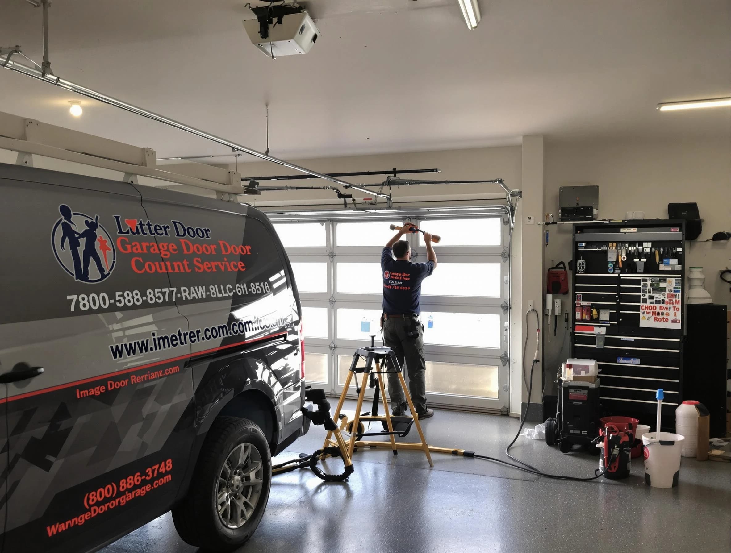 Brentwood Garage Door Repair rapid response team performing same-day repair in Brentwood