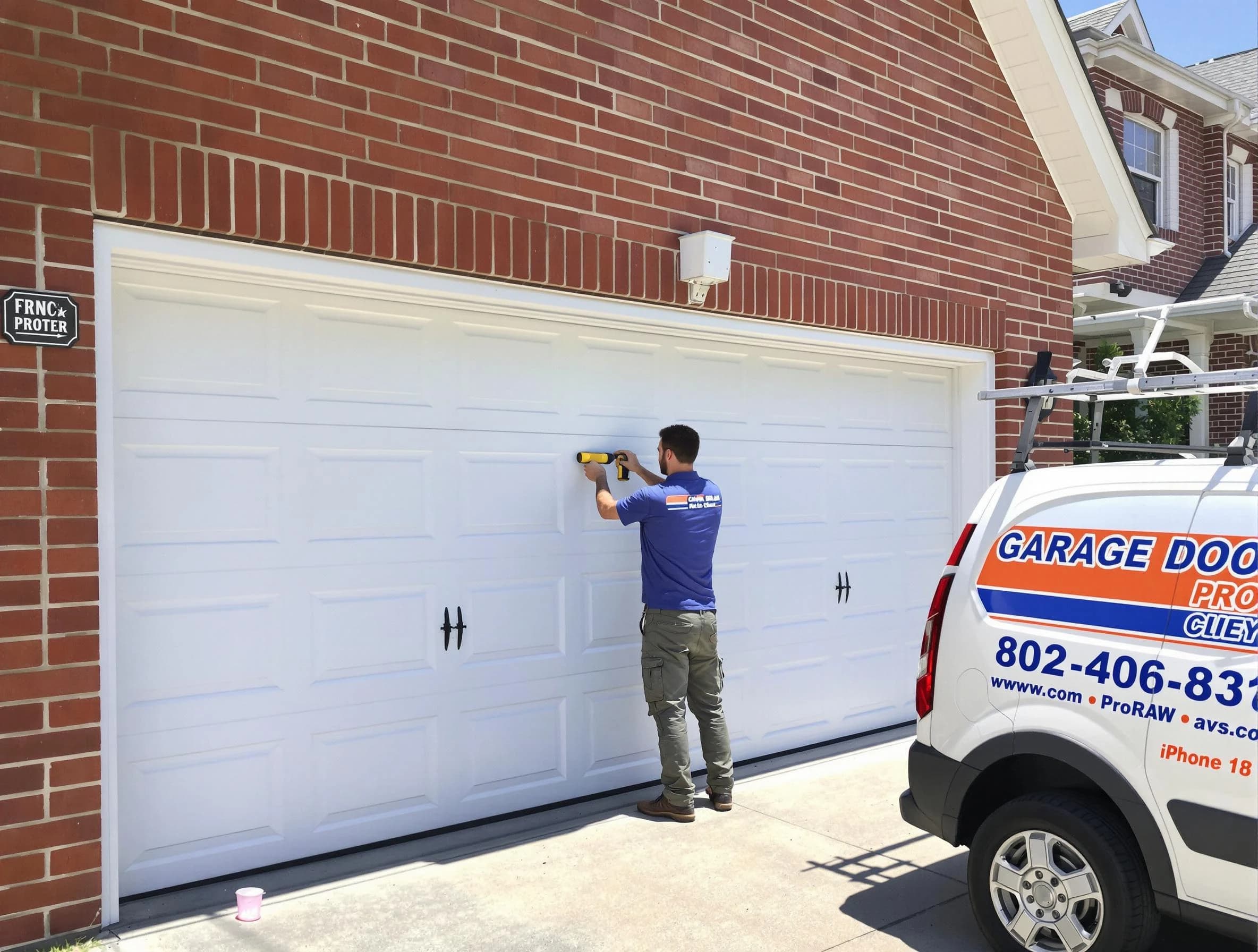 Local garage door repair service by Brentwood Garage Door Repair in Brentwood