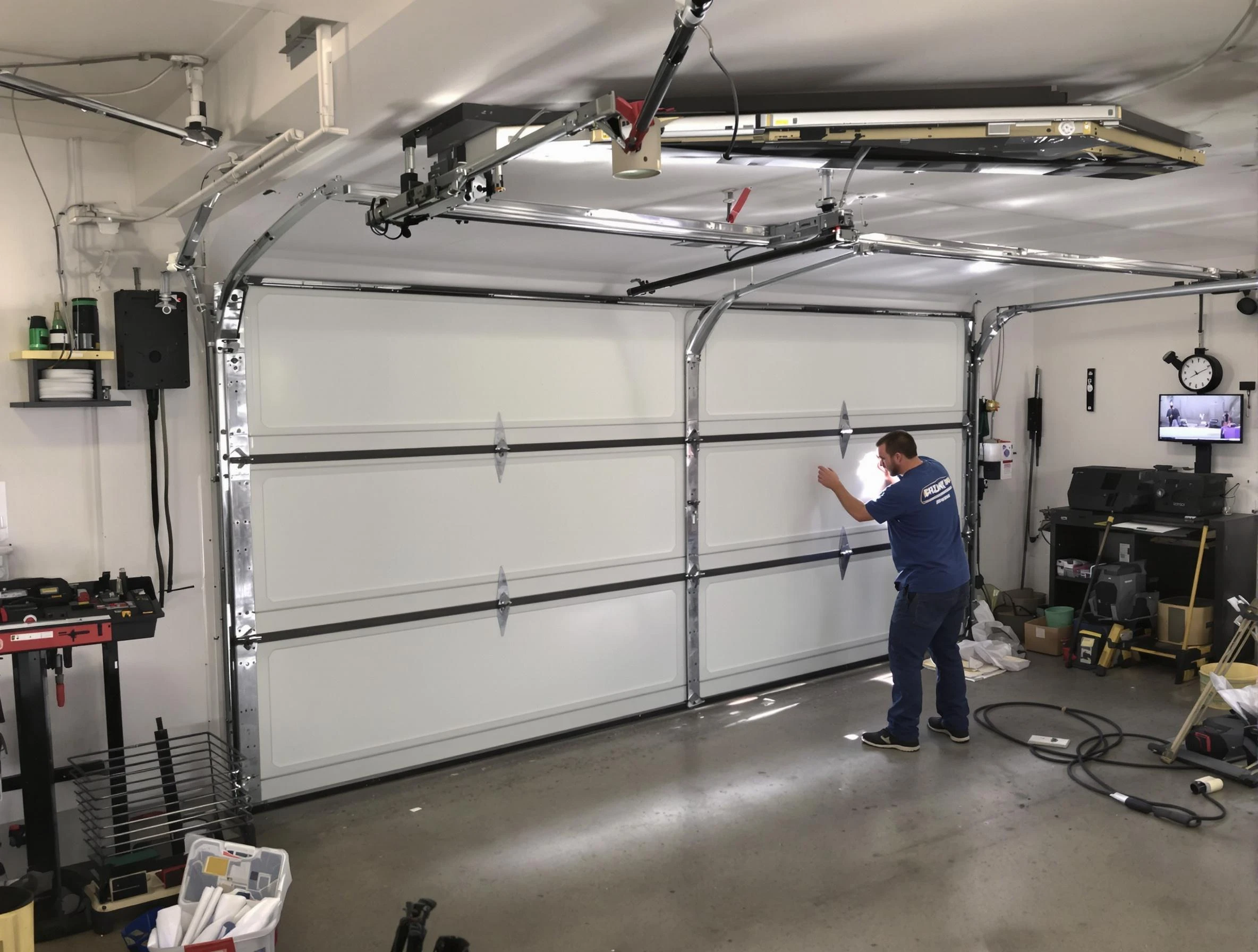 Professional garage door repair service by Brentwood Garage Door Repair in Brentwood